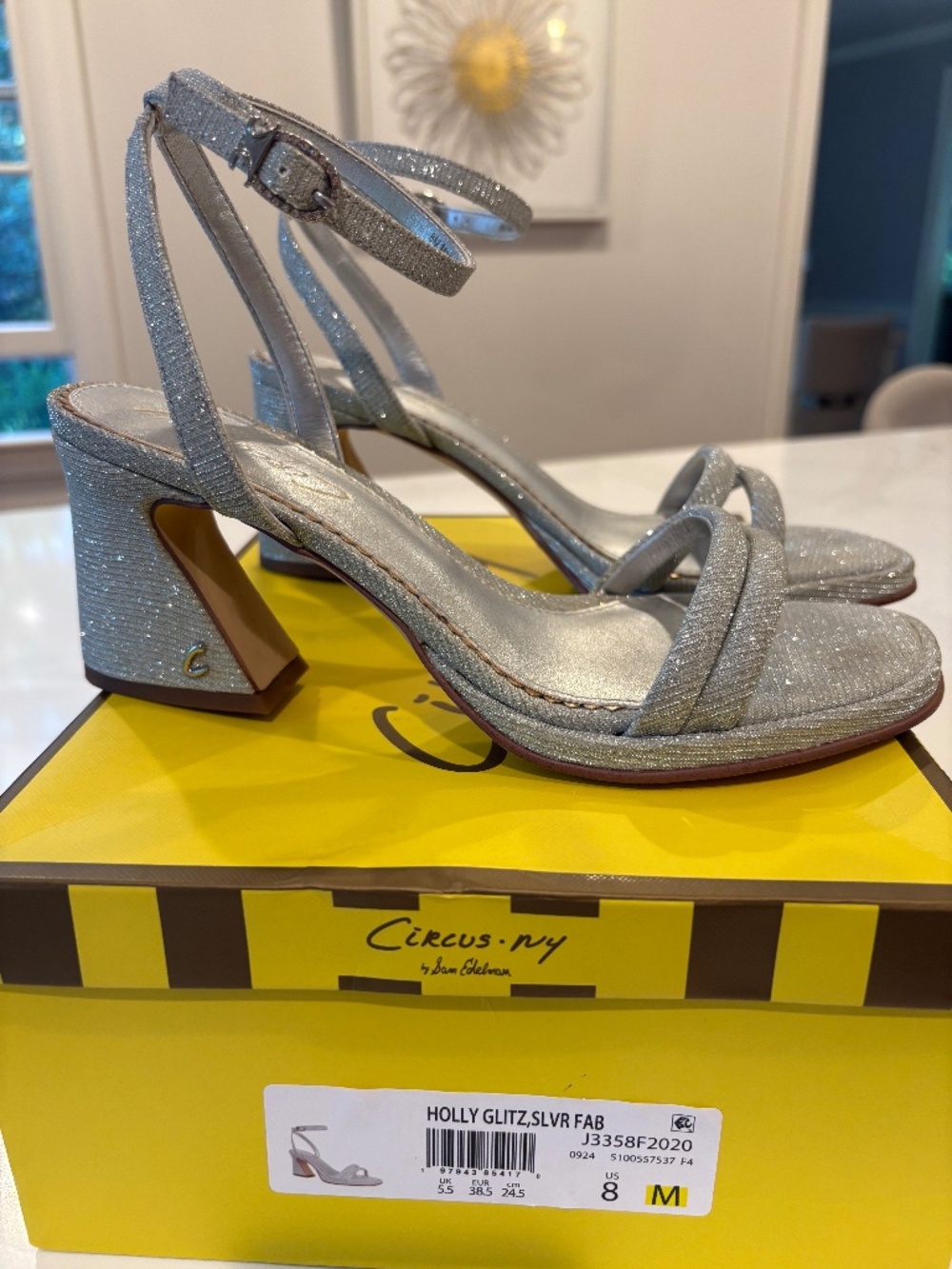 Circus by Sam Edelman Silver heels